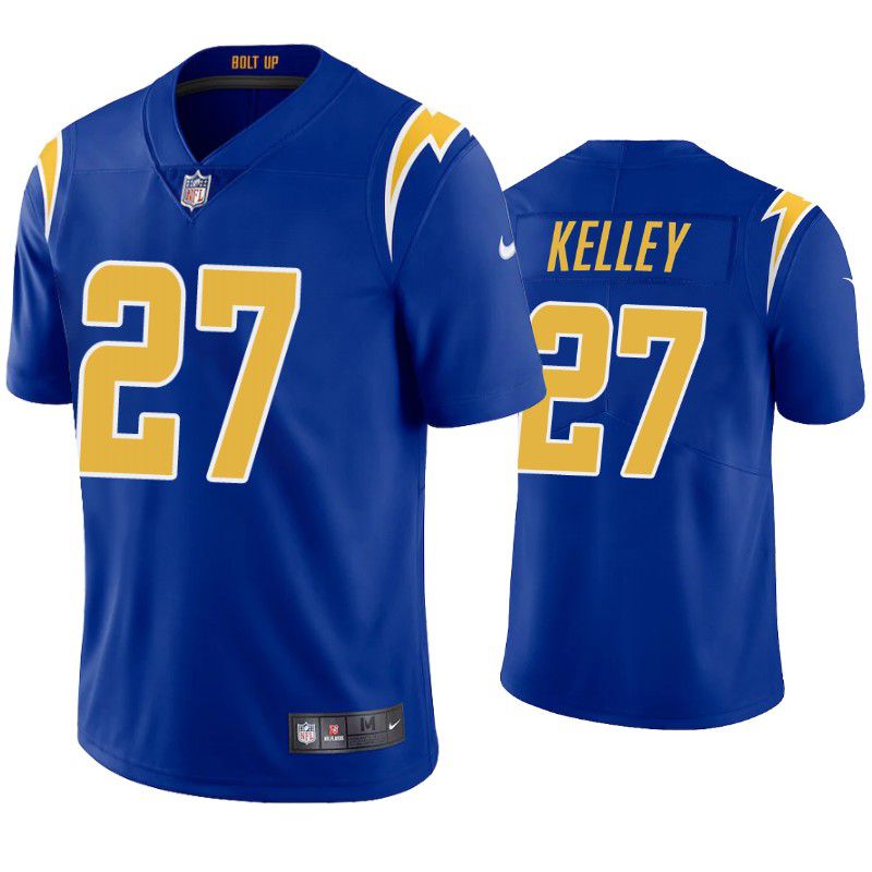 Men Los Angeles Chargers #27 Joshua Kelley Nike Royal Limited NFL Jersey